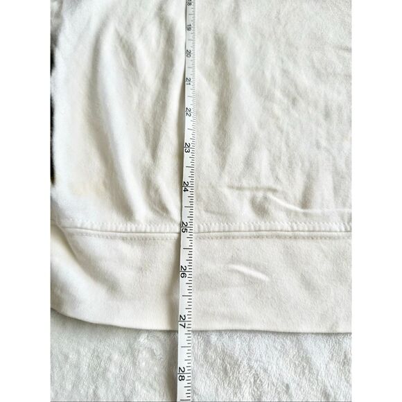 Brandy Melville white crewneck sweatshirt one size - Picture 8 of 9